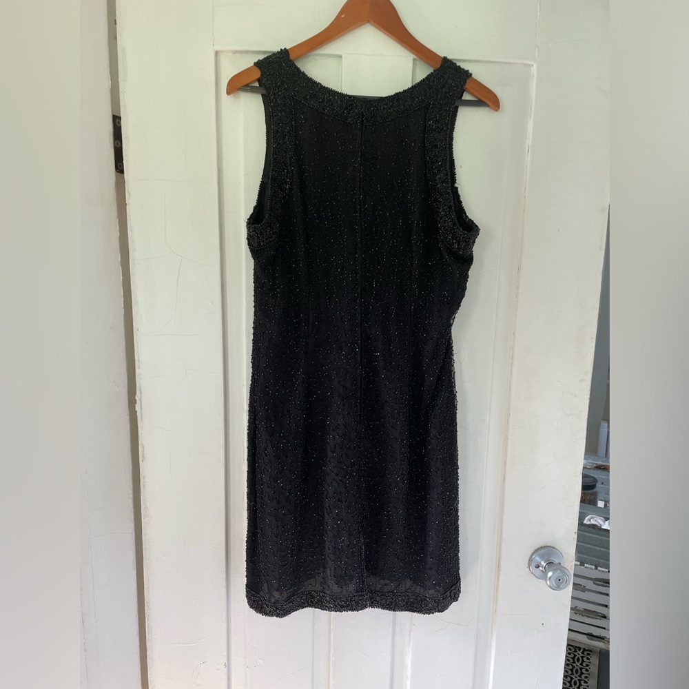 Laurence Kazar beaded dress, in great shape all beads attached. Size 10